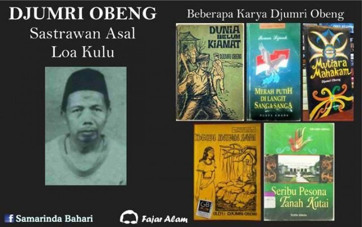 Djumri Obeng, Sastrawan Asli Bumi Etam