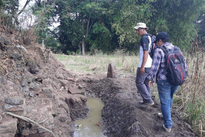 Candi Abad 12 Masehi Ditemukan di Pekarangan Rumah Warga 