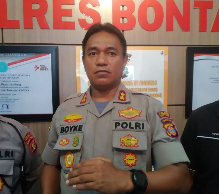 Masker di Bontang Cukup, Kapolres Bontang Minta Masyarakat Tidak Panik