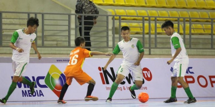 Sempat Unggul,Tim Futsal Kaltim Gagal ke Semifinal FFC 2017