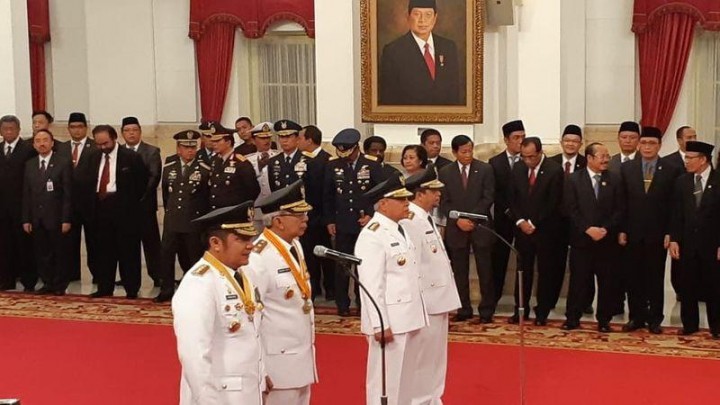 Dilantik Presiden, Isran - Hadi Resmi Pimpin Kaltim 