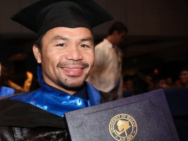 Cerita Manny Pacquiao Jadi Sarjana di Usia 40: Tak Ada Kata Terlambat