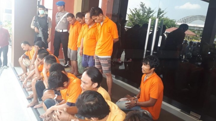 16 Pelaku Curanmor di Samarinda Diringkus, Satu Orang Ditembak