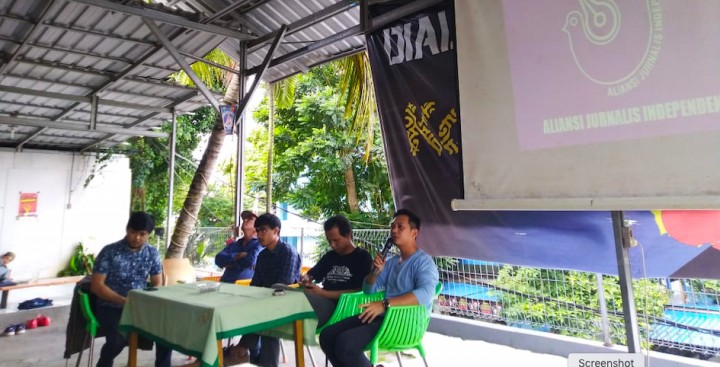 AJI Balikpapan Biro Samarinda Gelar Diskusi Jurnalisme Data 