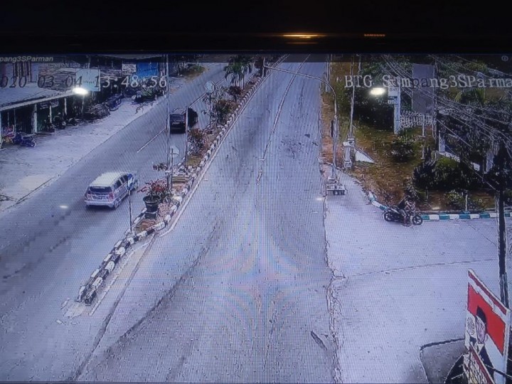 Traffic Light Depan RSUD Taman Husada Bontang Ditutup Sementara