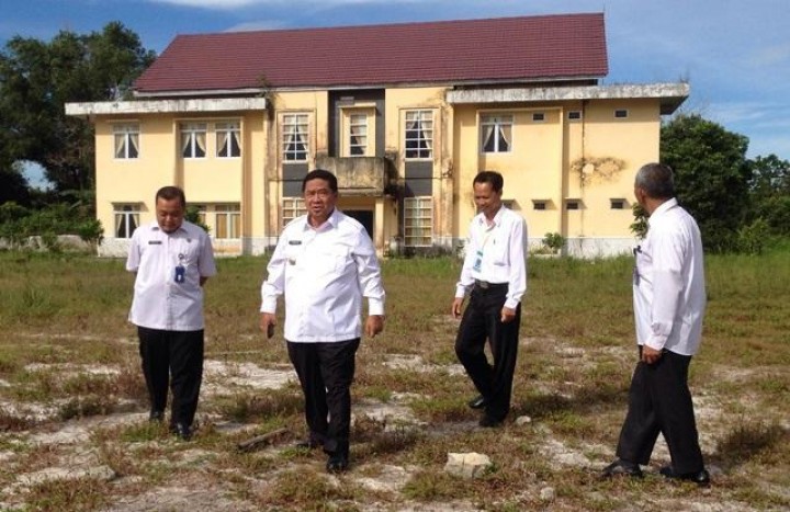 Yusran Sayangkan Gedung RSBI SMA 1 Terbengkalai