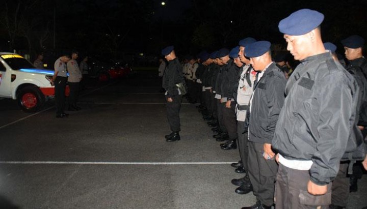 Jelang Hari Tani, Empat SSK Brimob Kaltim Bantu Pengamanan di Jakarta