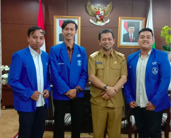 Terima GAMKI Kaltim, Wagub Hadi Ditanya Pindah Ibukota