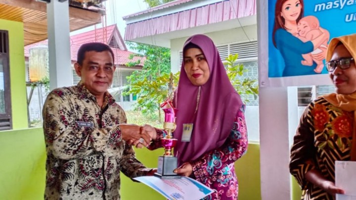 Rina Juara Lomba Penyuluhan Pokja Tingkat Kecamatan Bontang Selatan