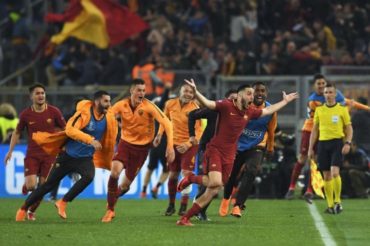 Hasil Liga Champion, AS Roma Singkirkan Barcelona 