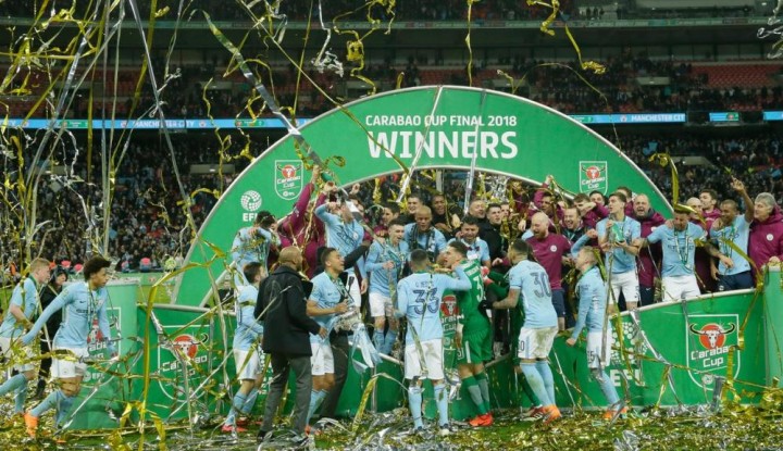 Tumbangkan Chelsea, City Angkat Piala Perdana 