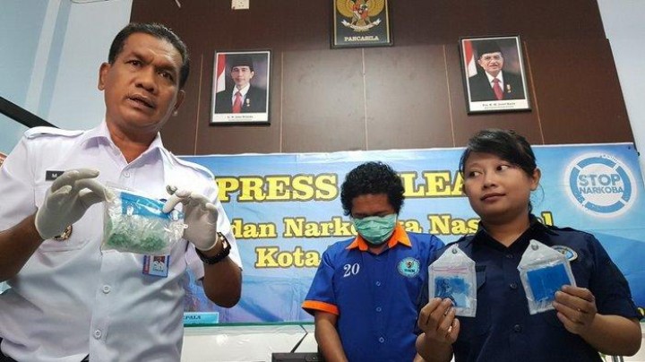 Polisi Desersi Ditangkap Bawa Sabu Sabu 