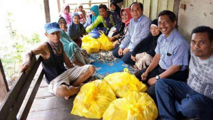 BNI Life Cair, Pegawai Bontang Berbagi Sesama