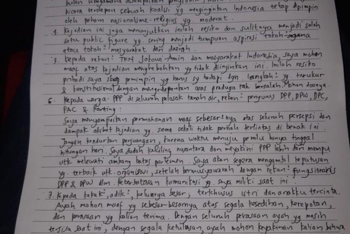 Dari dalam Rutan KPK, Romi Bikin Surat Terbuka untuk Indonesia 