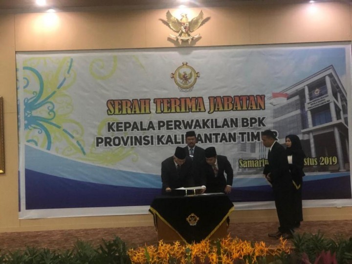 Kepala BPK Kaltim Berganti