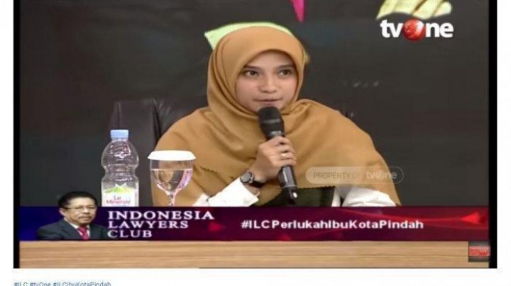 Milenial Cerdas Sherly Annavita yang Kritik Habis Jokowi di ILC