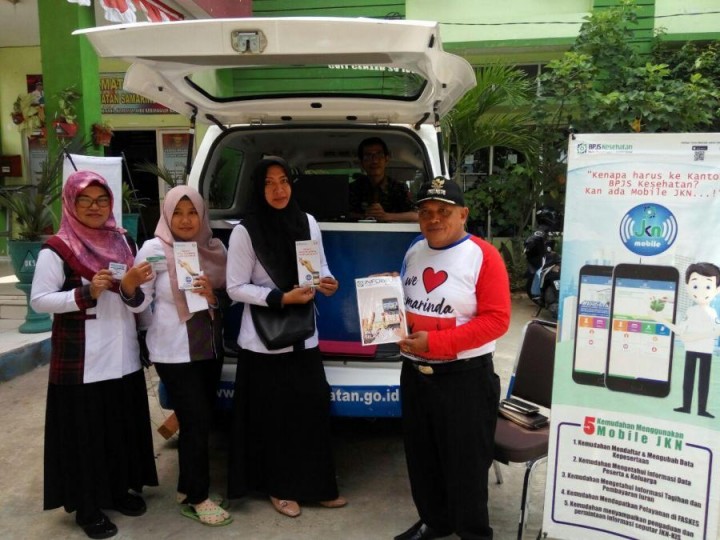 Mobile Customer Service  BPJS Kesehatan, Layani Warga Samarinda