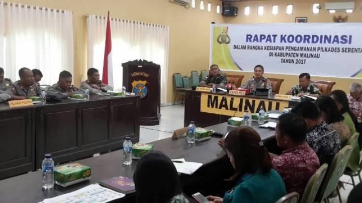 Polres Malinau Gelar Kesiapan Pengamanan Pilkades Serentak