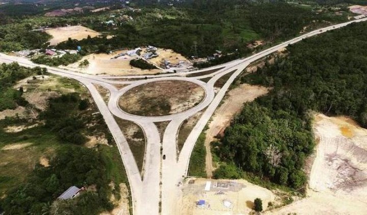 Progres Tol Samarinda-Balikpapan 46 Persen 