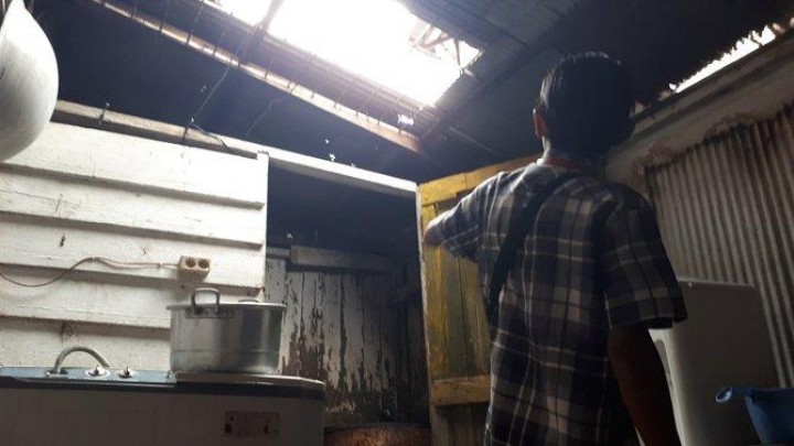 Tabung Elpiji 3 kg Meledak, Pemilik Rumah cuma Diam Sambil Merokok