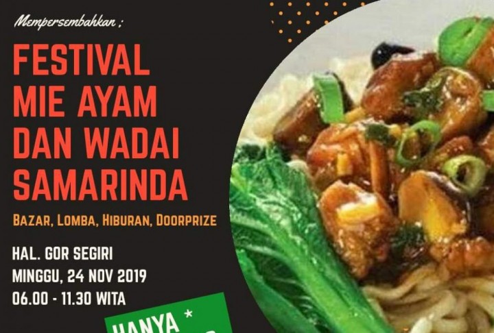 Pertama Kalinya, Ayo Hadiri Festival Mie dan Wadai Samarinda