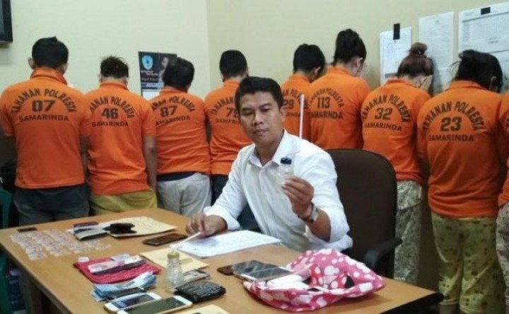 Sembilan Orang Tertangkap Pesta Narkoba di Ruko 