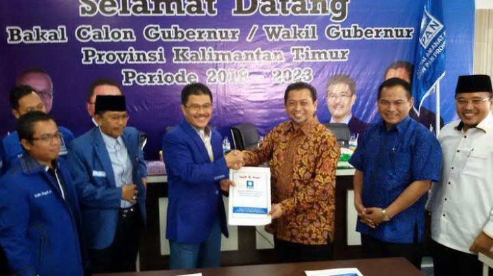 Mantan Walikota Samarinda Bidikan Hadi Maju Pilgub