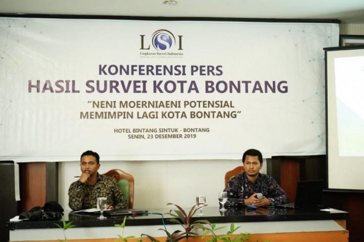 LSI: Neni Moerniaeni Potensi Kembali Memimpin Bontang