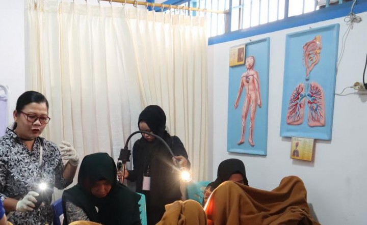 Sosialisasi Kanker di Rutan Kelas II A Samarinda, Dua Jenis Kanker Ini Mematikan Bagi Perempuan