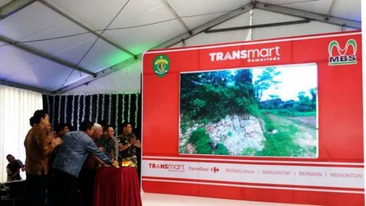 Digroundbreaking, Nilai Investasi Transmart Samarinda Rp 200 Miliar 