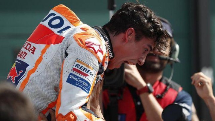 Marquez Menang MotoGP San Marino karena Rossi 