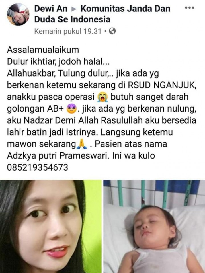 Demi Anak, Wanita Ini Bikin Sayembara Siap Diperistri 