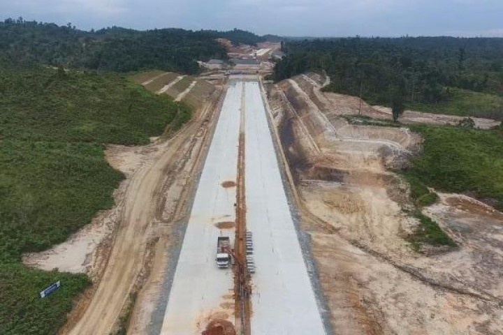 Progres Tol Balikpapan-Samarinda 64 Persen