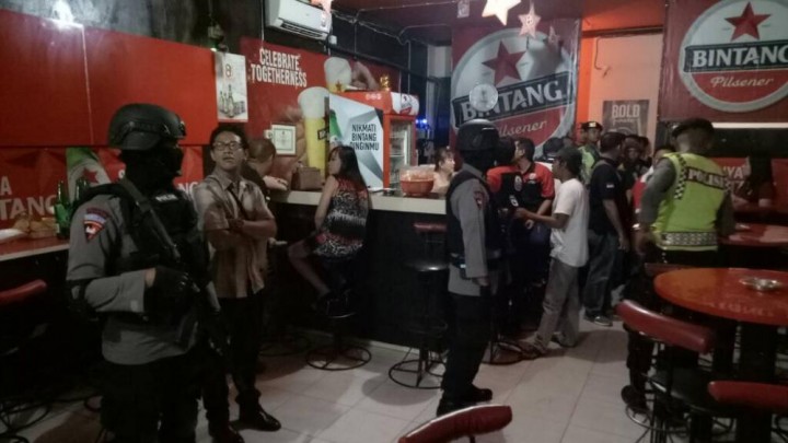 Sasar Pengguna Narkoba, Brimob dan BNN Sisir THM 