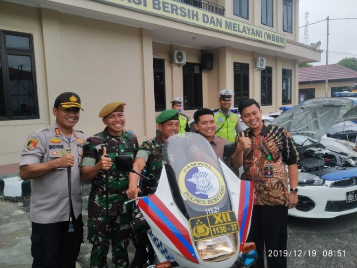 Polres Bontang Gelar Operasi Lilin Mahakam 2019