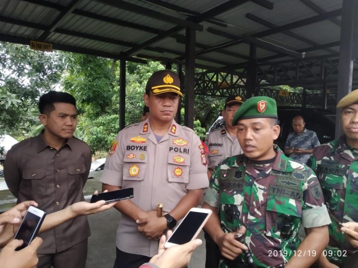 Lagi, Gereja Dapat Perhatian Polres Bontang Dalam Operasi Lilin Mahakam 2019 