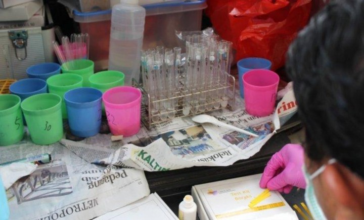 Kaltim Uji Cepat Sampel Jajanan Anak Sekolah