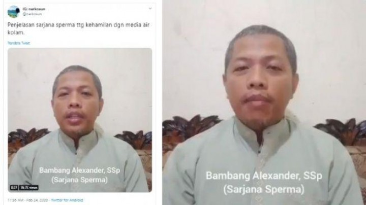 Heboh Sarjana Sperma, Bedah Hamil karena Berenang Sekolam dengan Pria