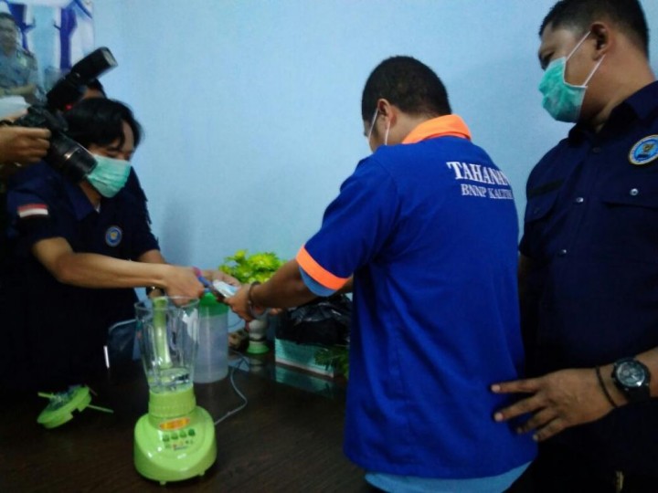 BNN Balikpapan Musnahkan 240 Ekstasi Milik BW
