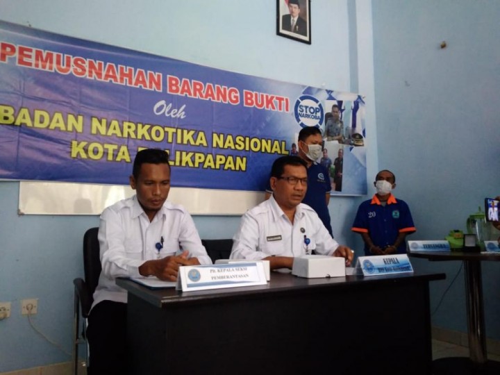 BNNK Balikpapan Blender 54 Gram Sabu Sabu 