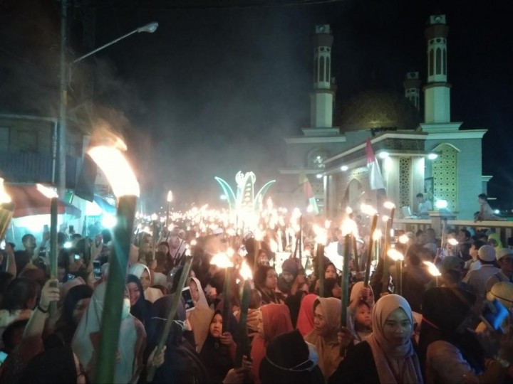 Meriahkan Nuzulul Quran, IPDP Gelar Pawai Obor 
