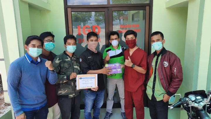 Aksi Inspiratif Warga Bontang Ditengah KLB