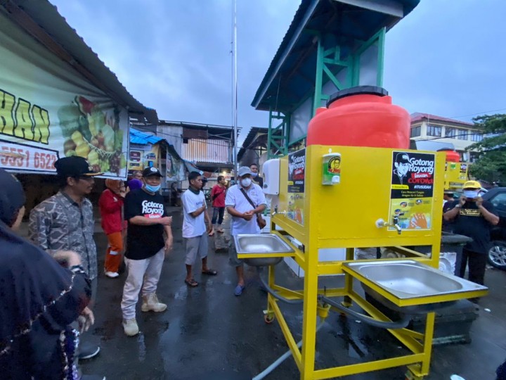 Lagi, RMC Salurkan 4 Wastapel Portabel