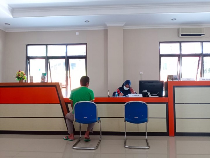 Pemberlakuan Sosial Distancing, Kecamatan Bontang Selatan Tetap Memberikan Pelayanan Publik