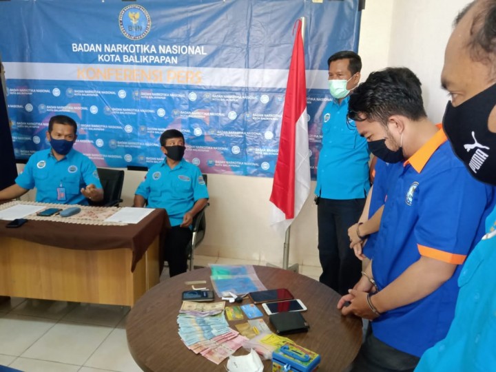 BNNK Balikpapan Bongkar Jaringan Lapas Antarkota