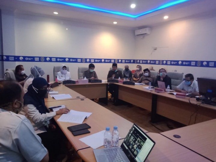 Cegah Corona, DPRD Bontang Gelar Rapat Menggunakan Video Conference