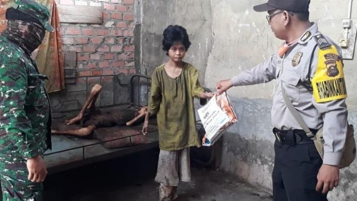 Kakak Adik Kelaparan di Muara Enim Berkebutuhan Khusus,  'Pak Bawa Nasi?'