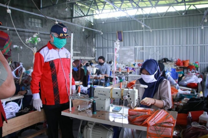 Pemkot Samarinda Butuh 100 Ribu Lembar Masker, Masyarakat Yang Bisa Membuat Diminta Menawarkan ke BPBD