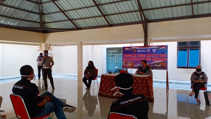 Polantas Guyur Rp 74 Juta Lebih untuk Sopir Bontang Terdampak Covid-19