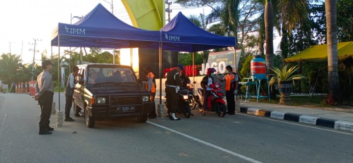 Bandara Kembali Dibuka, Pos Jaga Tugu Selamat Datang Perketat Penjagaan